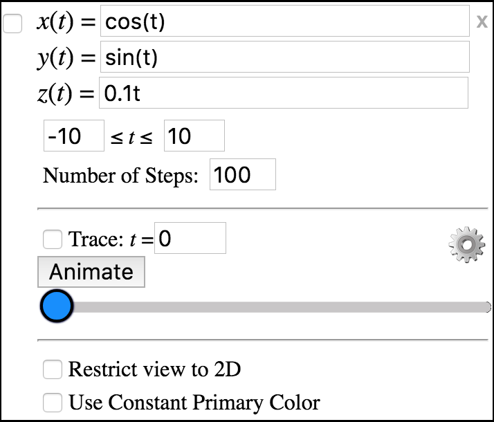 Space curve object