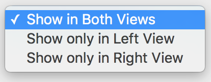 two views options