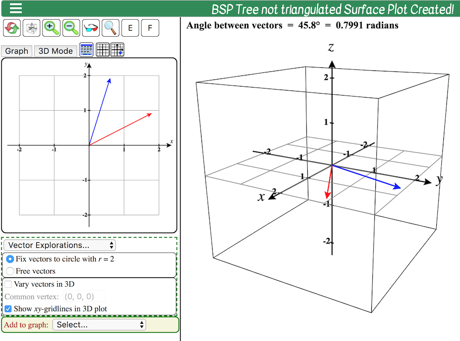 vectors-angle between